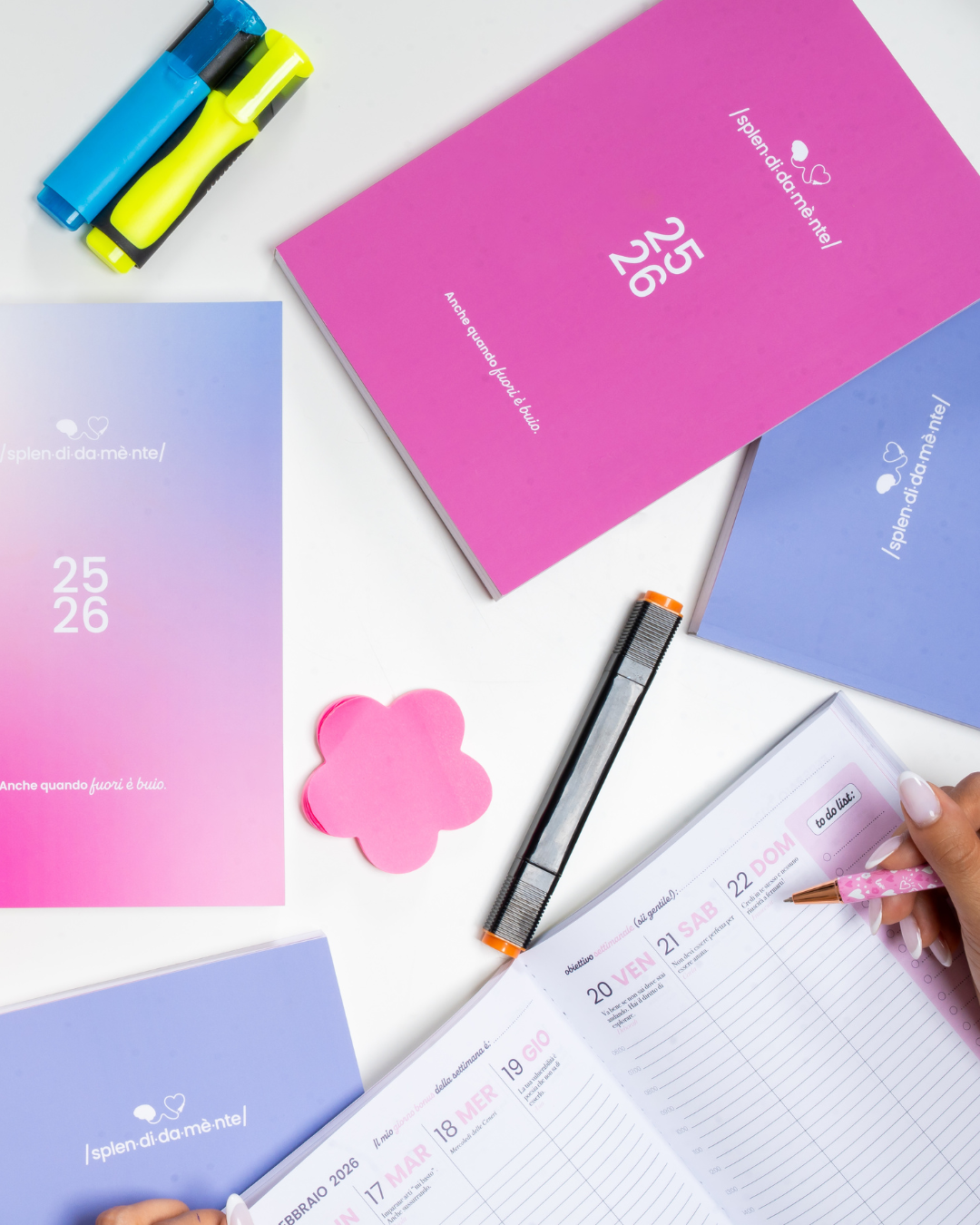 Agenda Regina (fucsia)